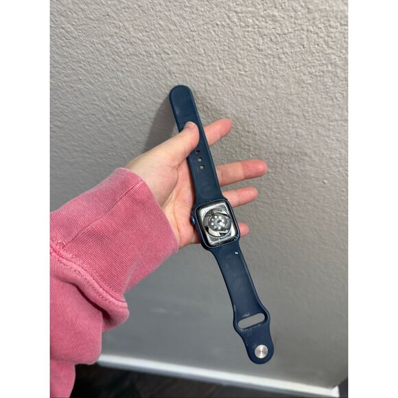 Apple Watch Series 7 41MM Blue Watch Used - Picture 3 of 5